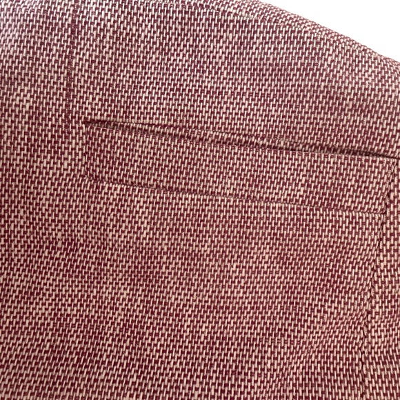 Banana Republic Mayet Pink Tweed Pencil Skirt Size 0 - Picture 3 of 8